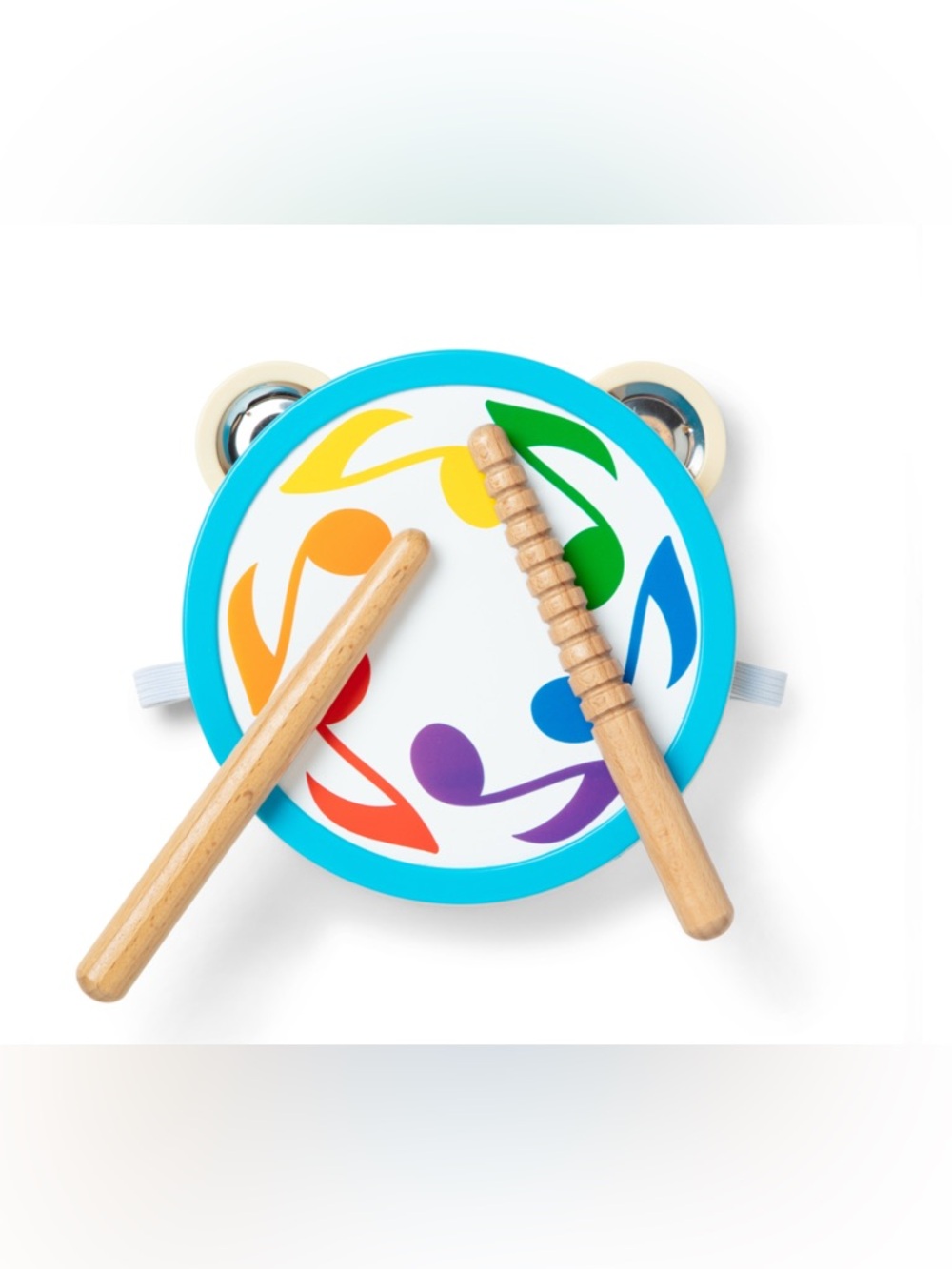 Melissa & Doug Wooden Music Maker Tambourine Drum Rhythm Sticks Instruments NEW